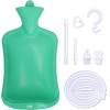 Eukeston Coffee Enema Bag Kit, Douche Bag Combination Kit (Green,