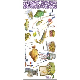 Violette Stickers Fishing