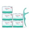 Dental Floss Picks, 5 Travel Floss Cases 300 Counts Dental