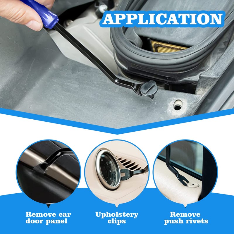 5 Pack Trim Removal Tool Kit，No Scratch Plastic Pry Tool