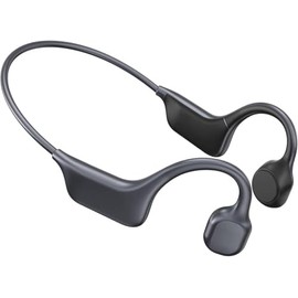 Yrlisfon Bone Conduction Headphones, Wireless Bluetooth Open-Ear Headphones with Mic, LJ002 Waterproof Sport Earphones Headset for Running,Cycling