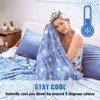 Ailemei Direct Cooling Throw Blanket with Double Sided Cold Effect,