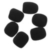 SUPVOX 6pcs Mini Windscreen Sponge Cover for Lavalier Lapel Microphone