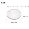 DTGN 60x13mm(DxT) Pipe Cover Decoration - 12Pack - Good for