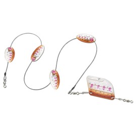 Panther Martin MDR_9_BTH High Lake Rudder Troll Fish Attractor, Brown Trout Holo