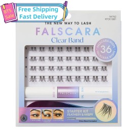 Kiss ​​KISS Falscara Lash Kit - 36 Clusters, 8-12mm, Clear​
