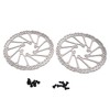 Disc Brakes Disc Brake Rotor, Pack of 2, Breathable, Abrasion