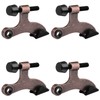 OBTANIM 4 Pack Hinge Pin Door Stopper Heavy Duty Metal