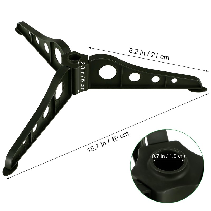 Christmas Tree Stands Triangle Removable Christmas Tree Holder Green Replacement