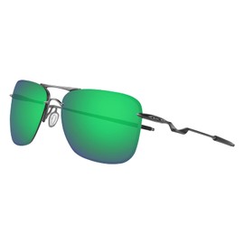 Predrox Green Mirror Tailhook Lenses Replacement for Oakley Sunglass OO4087 Polarized