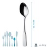 GRÄWE Espresso Spoons Set of 6 Stainless Steel 18/10 Spade