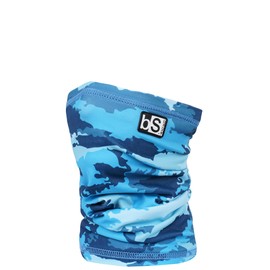 BLACKSTRAP Kids' Dual Layer Tube Versatile Neck Warmer Ski Mask, Keeps Kids Comfortable and Warm, [Splatcam Navy]