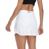LRD Falda atlética para mujer con bolsillos, falda de golf