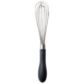 OXO Oxo Whisk, Small, Stainless Steel, Anti-Fatigue Grip, Baking, Dressing, Dishwasher Safe