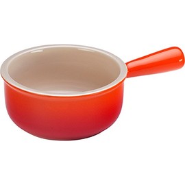 Le Creuset Stoneware French Onion Soup Bowl, 16 oz., Flame