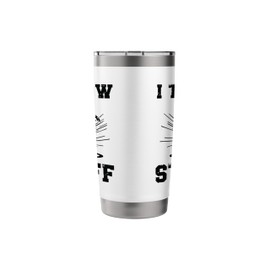 Shot Put I Throw Stuff, Funny Shot Put Athlete Throwing Stainless Steel Insulated Tumbler