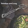 OPDENK Stainless Steel Food Tongs,Heavy Duty Kitchen Tongs Clip Clamp