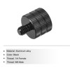 QUARKZMAN Microphone Stand Adapter 1/4 Female to M6 Male Thread