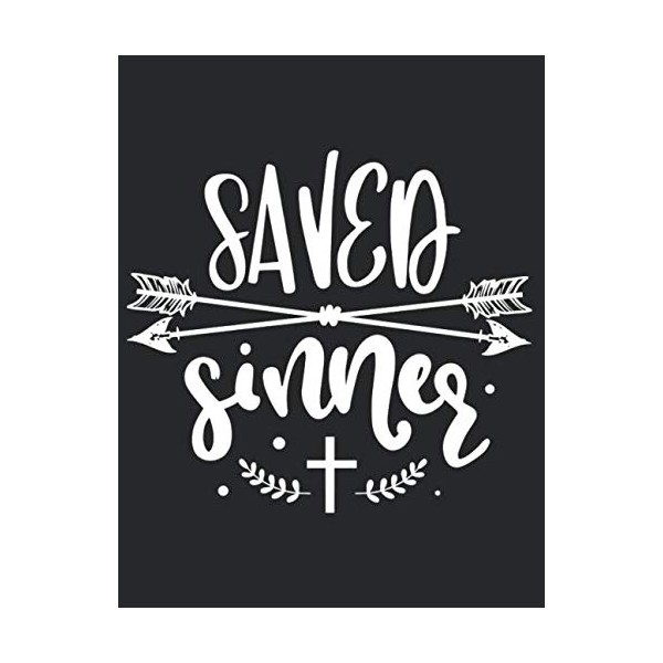 Saved Sinner: Gratitude Journal to Practice Mindfulness and Positivity for