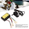 2PCS Set DC Motor Speed Controller and Thumb Throttle Motorcycle