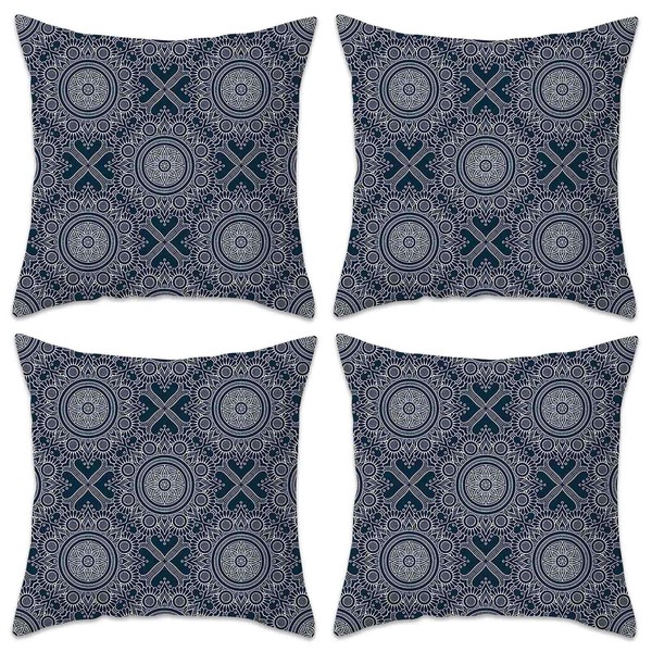Betadistor Boho Cushion Covers 45 x 45 cm Grey Decorative