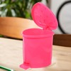 CHILDWEET Mini Trash Can Lid Swing Lid Bin for Car
