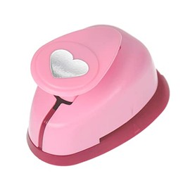 Efco 1.6 cm Small Heart Punch, Pink