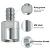 sourcing map M14 Female to M10 Male Adapter Polisher Adaptor