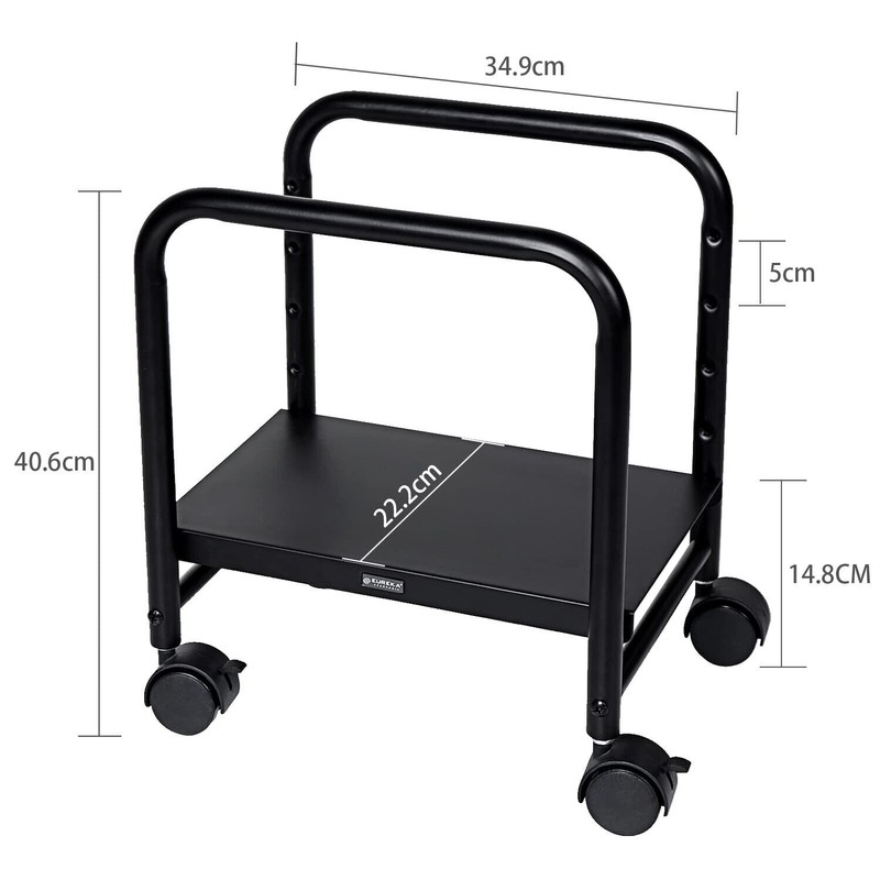 DESIGNA EUREKA ERGONOMIC Computer Tower Stand, Height Adjustable PC Stand