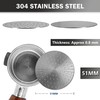 NEOUZA V3 Espresso Puck Strainer 51mm 0.8mm Thick Mesh Filter