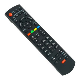 N2QAYB000828 Replace Remote Control Compatible with Panasonic TV TC-L50E60 TC-L42E60 TC-L58E60 TC-L65E60 TC-L42EW60 TC-50LE64 TC-58LE64 TC-50AS530U TC-50AS630U TC-39AS530U TC-40AS520U TC-P50S30