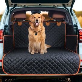 JOEJOY Dog Boot Protector with Side and Loading Sill Protection, Universal Boot Protection Mat Dog Waterproof Scratch-Resistant - Dog Blanket Car Boot