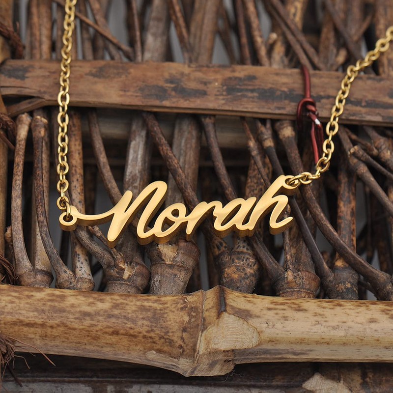 Paulina Name Tag Necklaces for Her His Friends Familys Relationship
