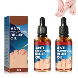 2PCS Paronychia Nursing Oil, German Toenailcare Anti Paronychia Relief Oil, Repair for Damaged Discolored Thick Nails