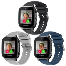 3 Pack Silicone Bands for Gizmo Watch 3/2/1,Cosmo JrTrack 4/3/2 SE/2/1