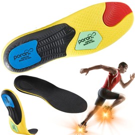 Insole, Insole, [Reduces Strain on Legs, Beautiful Posture], Arch Support, Shock Absorption, Heel Cup, Sports Insole, Urethane Foam, Standing, Work, Posture Support, Beautiful Posture Keep, Men's,