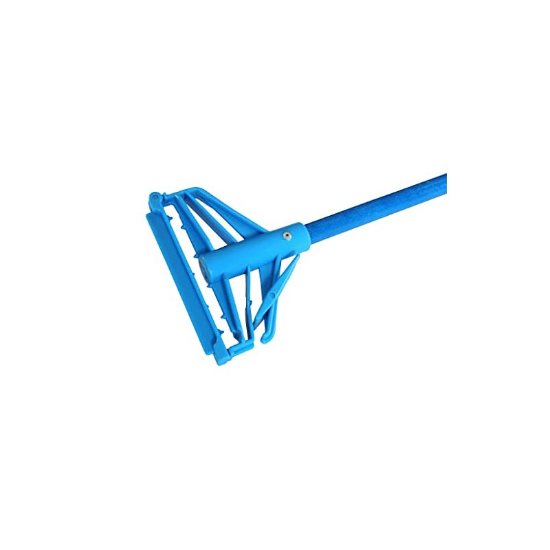 Quick Release 60" Fiberglass Mop Handle Blue
