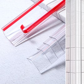 Beeveer Clear Self Adhesive Wall Corner Protector Walls Edge Protector Wall Corner Guard Easy to Install Furniture Edge Safety Bumpers Cover Pointed Furniture for Baby(5 Pcs,31.5" X 1.18")