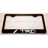 Unbranded TRD Pro Sport 4x4 Stainless Steel Finished License Plate