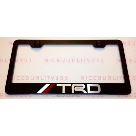 Unbranded TRD Pro Sport 4x4 Stainless Steel Finished License Plate Frame Holder Rust Free
