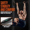 SQUATZ Adjustable Pull-Up Bar - Strength Training Exercise Equipment with