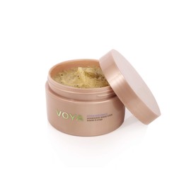 VOYA Effervescence Nourishing Sugar Scrub, Organic, Lavender, Orange, Body Exfoliator, 250g
