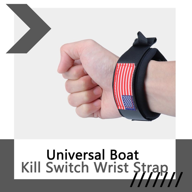 AFEISOL Boat Kill Switch Wrist Strap,Universal Adjustable Wrist Strap Jet