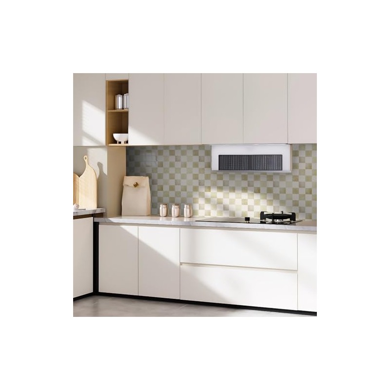 Art3d 10-Pack Heavy-Duty Peel and Stick Backsplash, 12x12 Inch Self-Adhesive