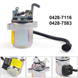 EYPVCLST 12V Fuel Shutdown Shut Off Solenoid Valve 04287583 0428-7583 0428-7116 for Engine 1011/2011