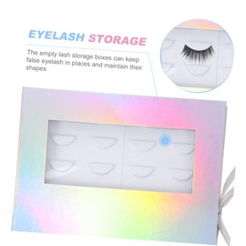 Gogogmee False Eyelash Box with Window View 16 Pairs Lash Storage Case and Chic