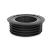 PipeSnug - Soil Pipe Collar and Seal, Black 110mm (4")