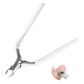 CGBE Professional Cuticle Nippers, Sharp Cuticle Remover, Cuticle Nippers Made of Stainless Steel with Non-Slip Handle, for Precise Removal of Excess Cuticles, Cuticle Scissors for Nail and Toenail