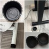 SquEqu 8 Pack Weight Bench End Caps Replacement Exercise Steppers