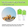 9-Pack Ignition Key Set for Hyster: 166 Equipment Keys Compatible